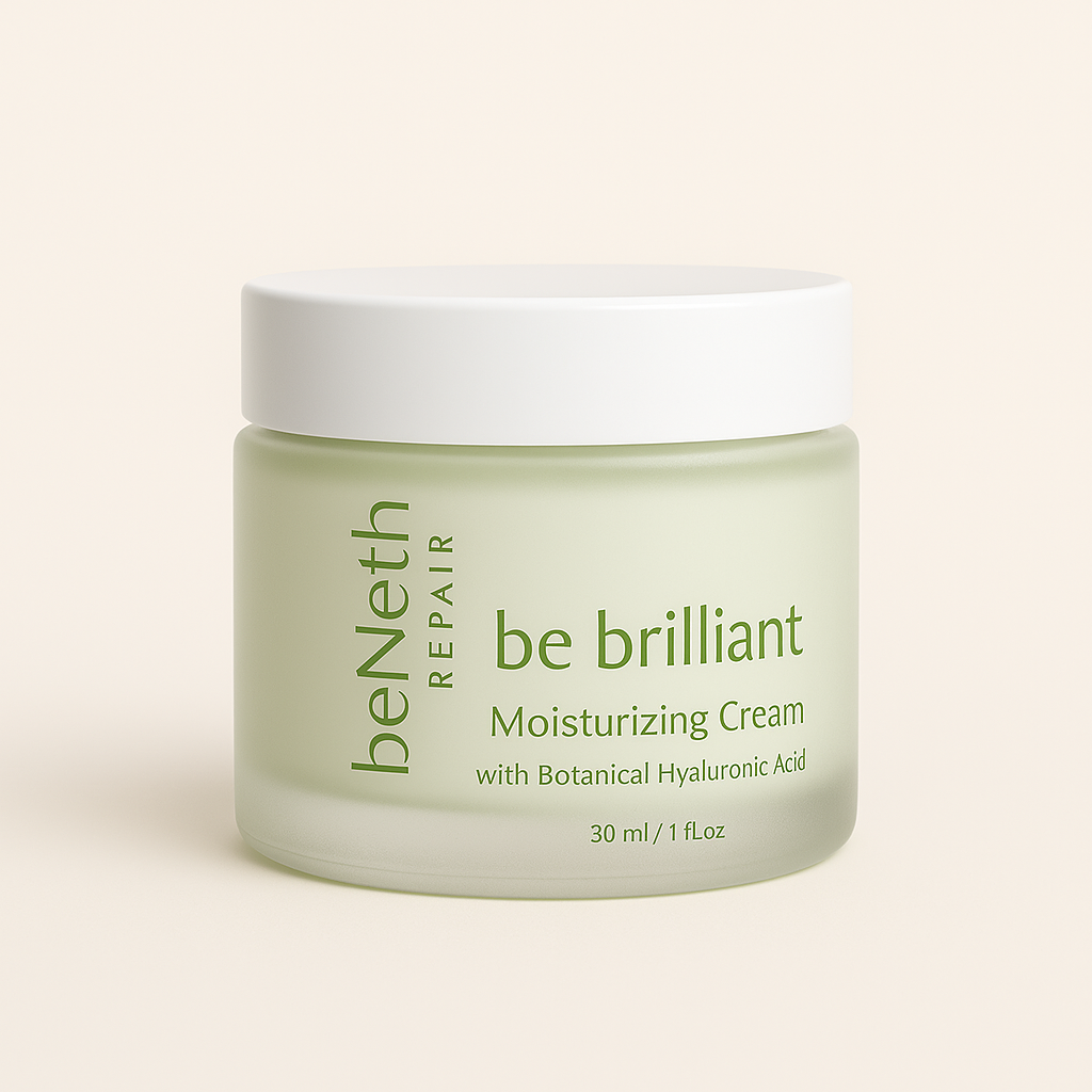be brilliant Moisturizing Cream with Botanical Hyaluronic Acid